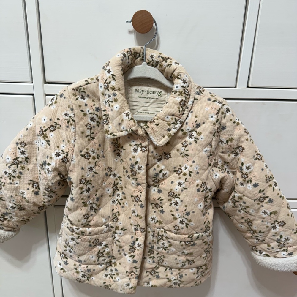 Easy-Peasy Floral Kids Jacket